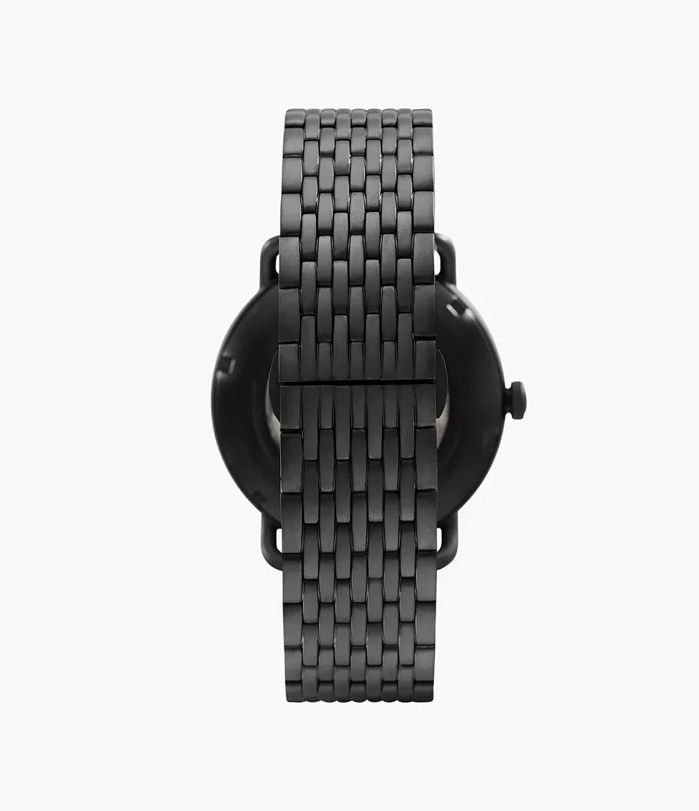 Emporio Armani Ar60025 Mens Meccanico Watch Stainless Steel