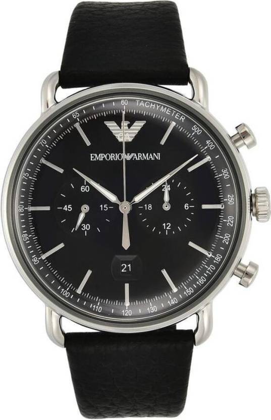 Emporio Armani Watch For Men Ar11143 Black Dial
