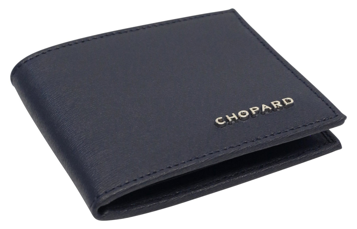 Chopard Classic Blue Leather Unisex Mini Wallet 95012-0353