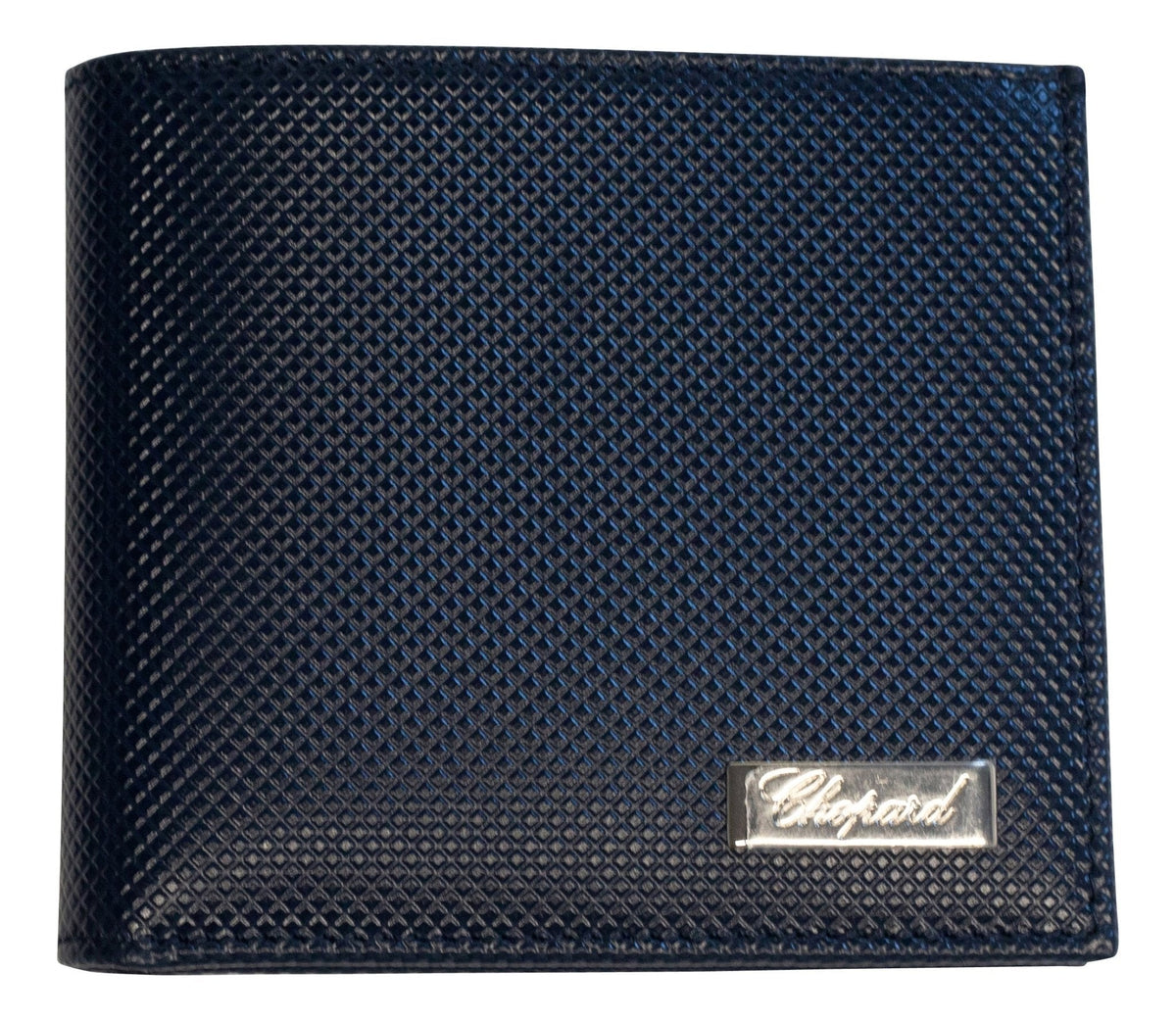 Chopard Il Classico Dark Blue Leather Unisex Wallet 95012-0276