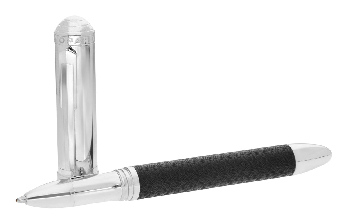 Chopard L.U.C. 1860 Black Resin Palladium-Plated Metal Rollerball Pen 95013-0419