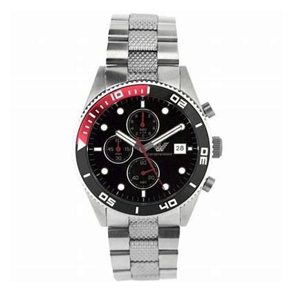 Emporio Armani Ar5855 Men S Silver Chronograph Watch Stainless Steel