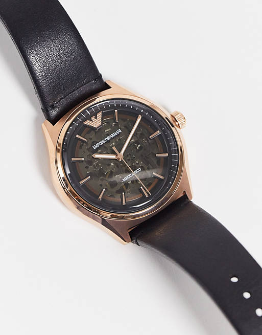 Emporio Armani Watch For Men Ar60004 Leather