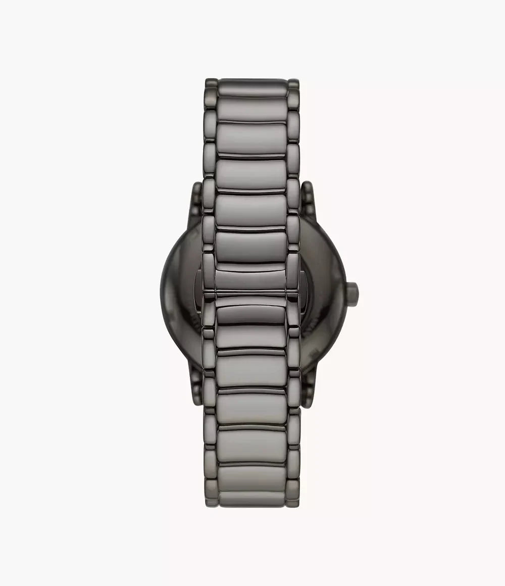 Emporio Armani Ar60029 Mens Meccanico Watch Stainless Steel