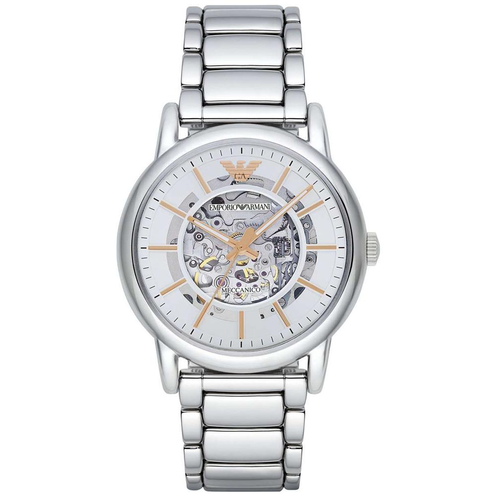 Emporio Armani Ar1980 Men S Luigi Silver Watch Silver Dial