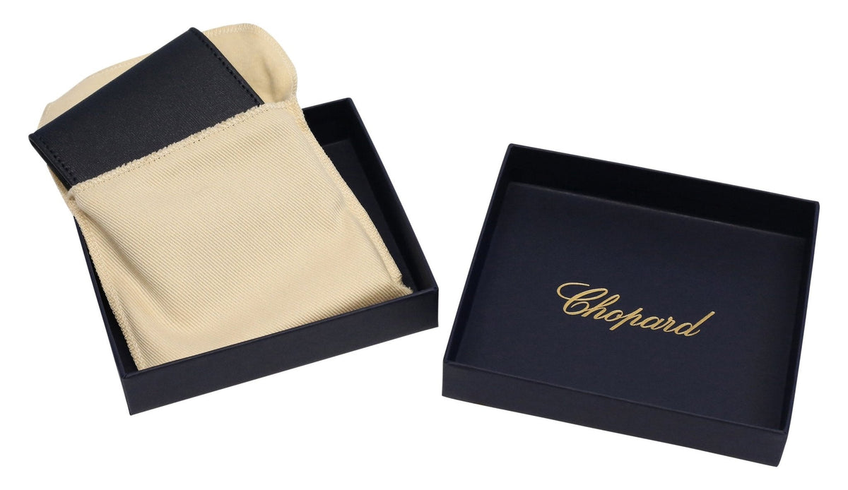 Chopard Classic Blue Leather Unisex Mini Wallet 95012-0353