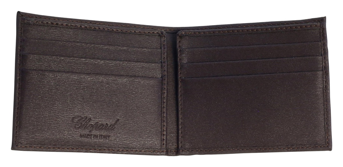 Chopard Classic Brown Leather Unisex Mini Wallet 95012-0347