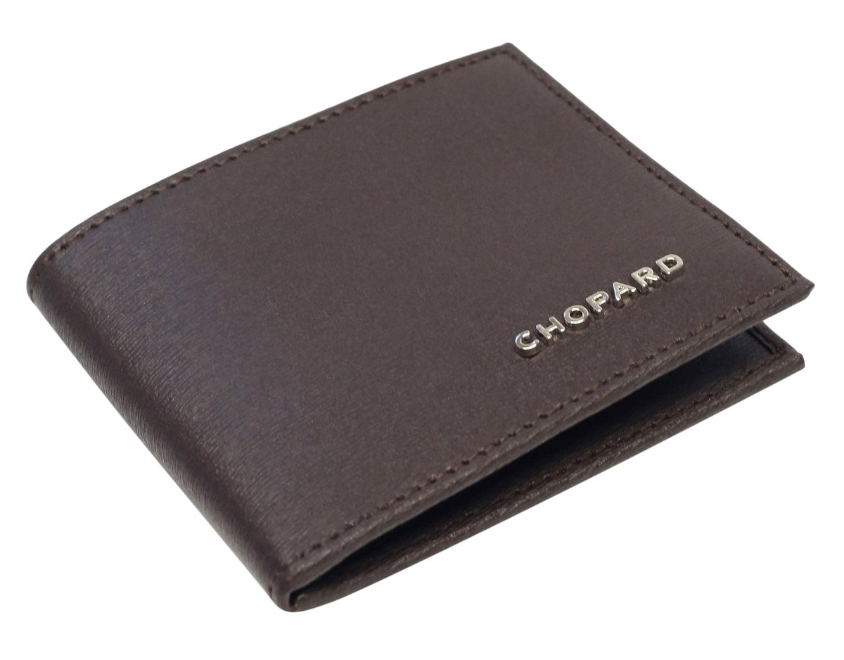 Chopard Classic Brown Leather Unisex Mini Wallet 95012-0347