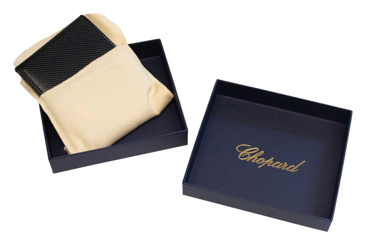 Chopard Classic Racing Black Leather Unisex Mini Wallet 95012-0312