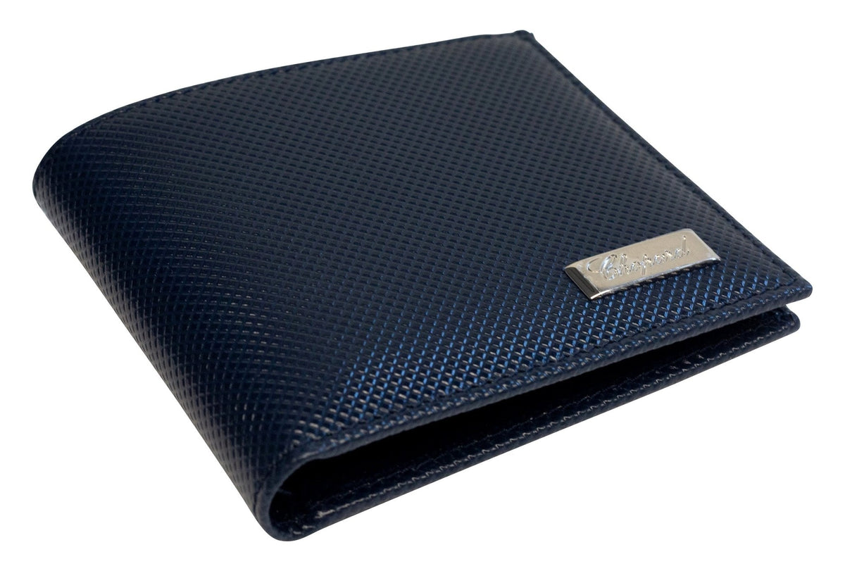 Chopard Il Classico Dark Blue Leather Unisex Wallet 95012-0276