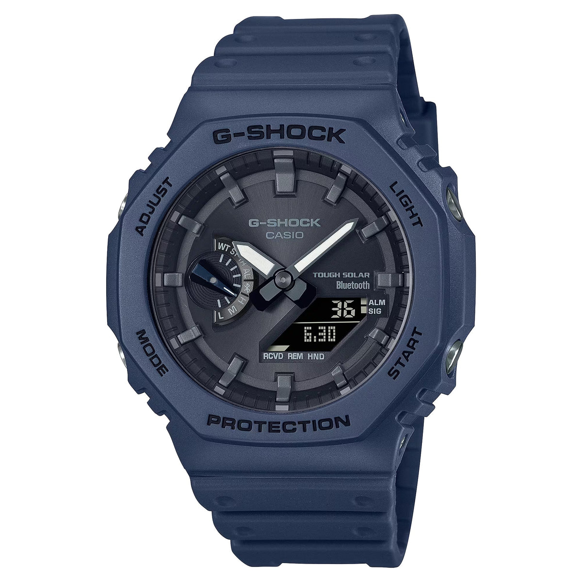 Casio Men’s G-Shock Blue Bluetooth Tough Solar Sport Watch - GA-B2100-2ADR