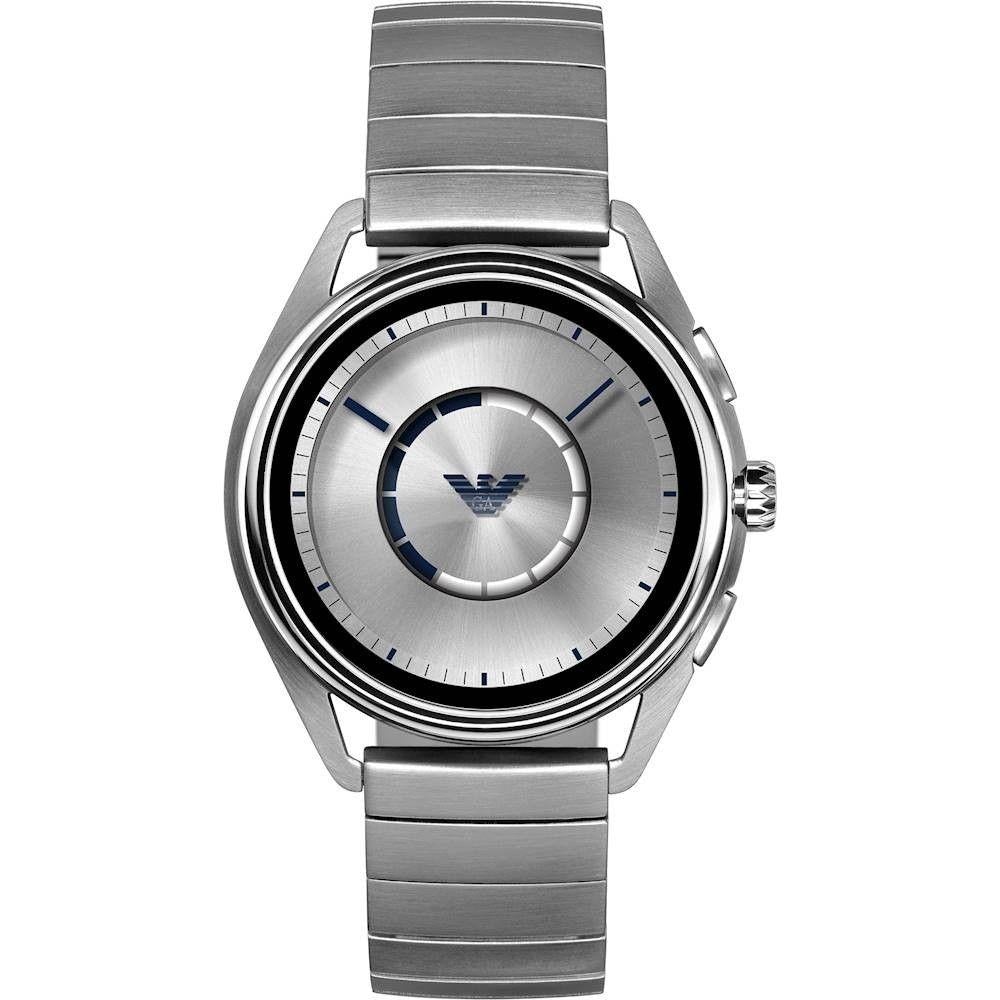 Emporio Armani Art5006 Men S Grey Connected Gen 4 Smartwatch Stainless Steel