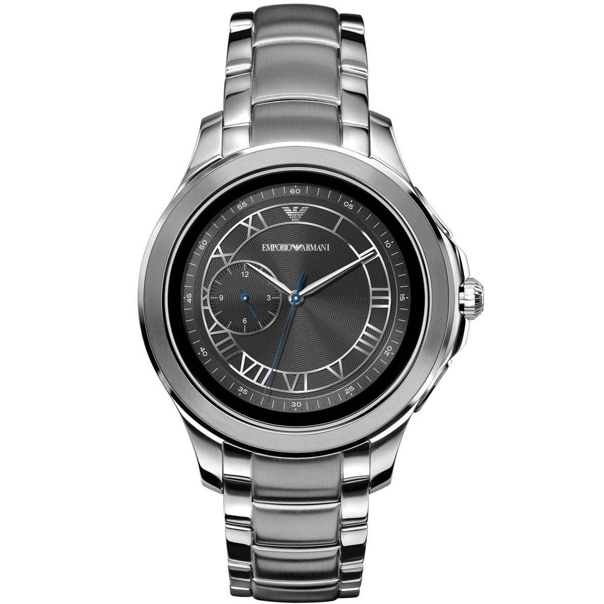Emporio Armani Art5010 Men S Grey Connected Gen 4 Smartwatch Stainless Steel