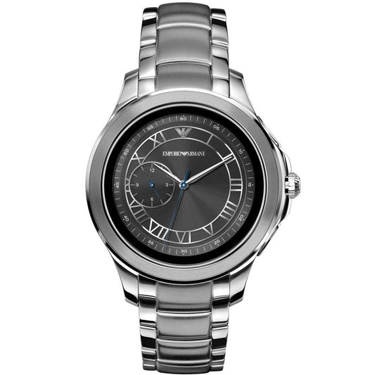 Emporio Armani Art5010 Men S Grey Connected Gen 4 Smartwatch Stainless Steel