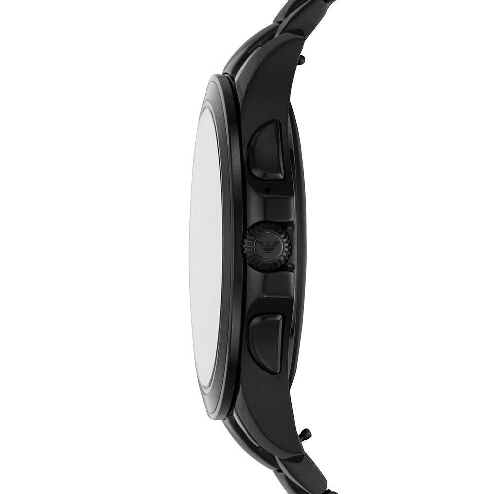 Emporio Armani Art5011 Men S Black Alberto Connected Gen 4 Smartwatch Stainless Steel